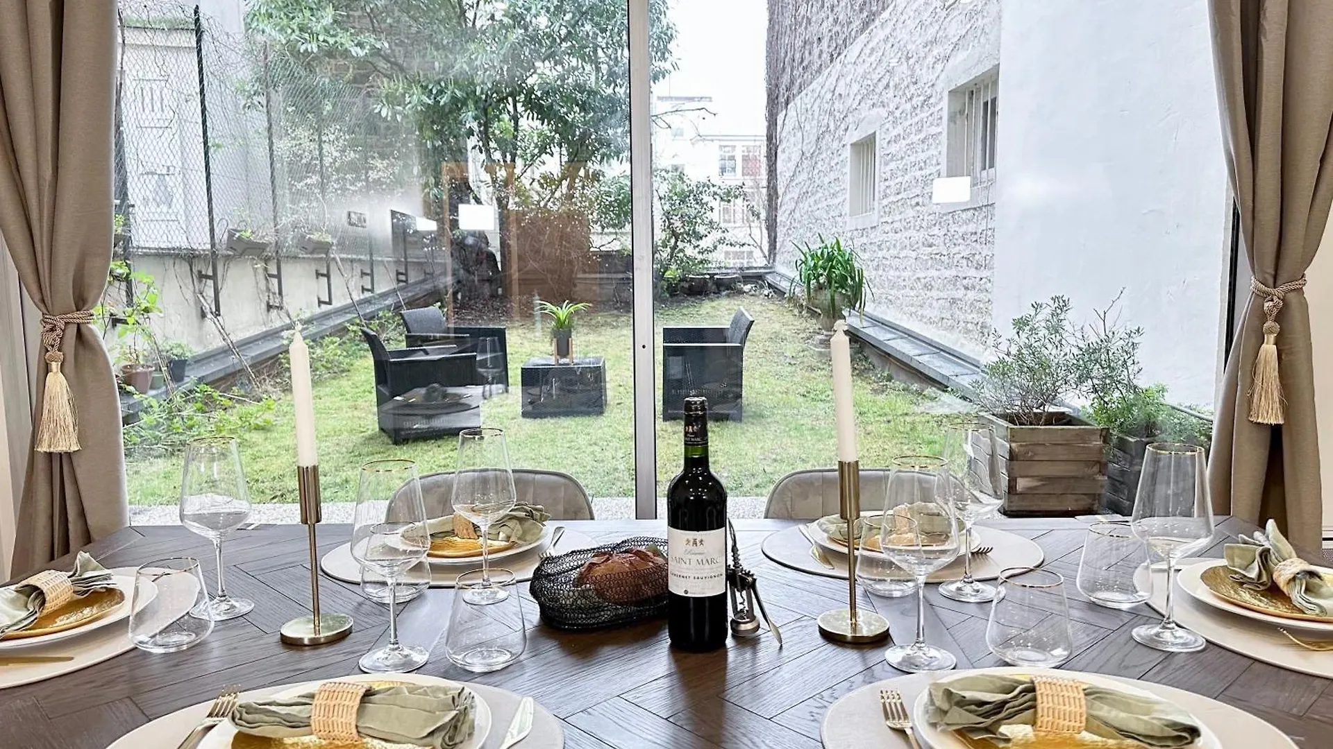 Chic Flat With A Garden Near Trocadero Apartment Paris